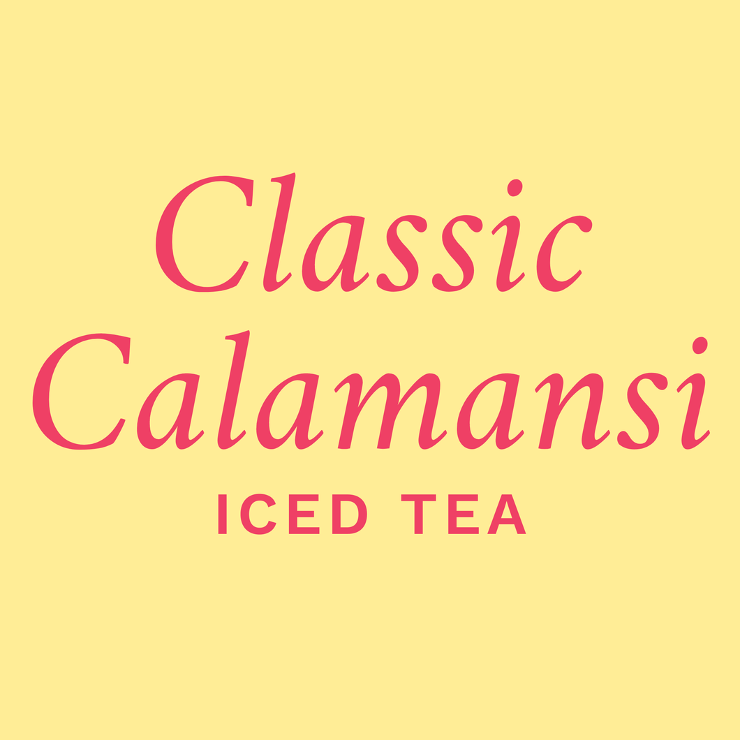 Classic Calamansi Iced Tea - Ready To Drink - Feisty Iced Tea